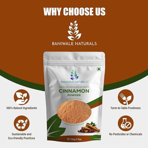 BANIWALE NATURALS Cinnamon Bark Powder - Image 2