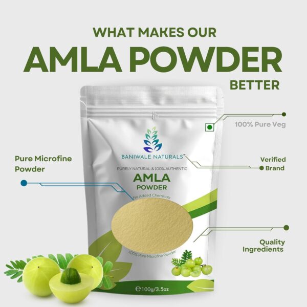 Natural amla powder