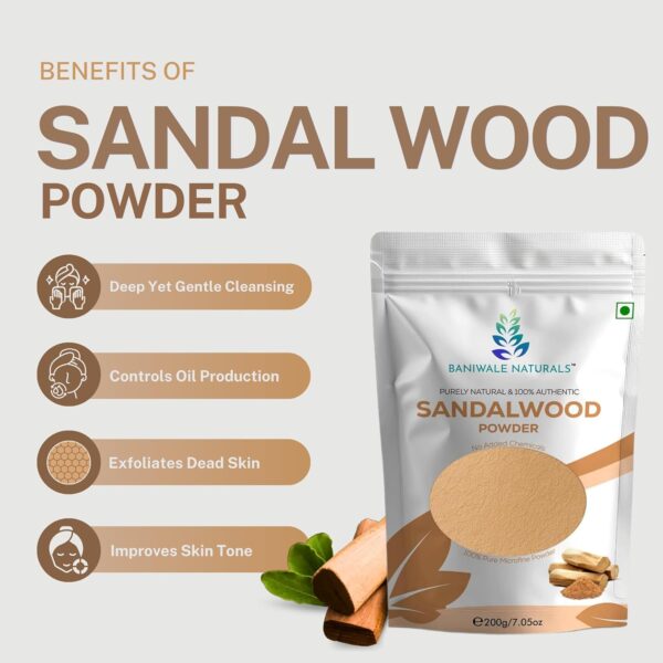 Pure sandalwood powder