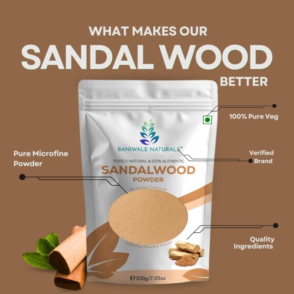 Pure sandalwood powder