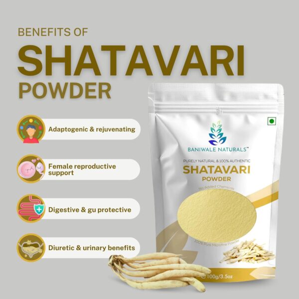 Shatavari powder Shatavari for women Natural Shatavari supplement