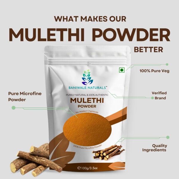 Mulethi powder Licorice powder Mulethi powder for skin Mulethi for immunity Licorice powder for cough