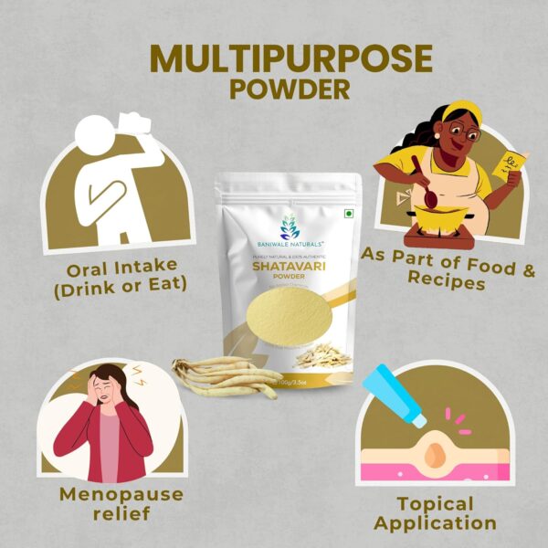 Shatavari powder Shatavari for women Natural Shatavari supplement