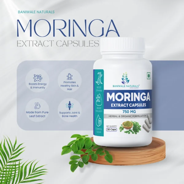 Moringa Extracted Capsules online pure herbal, capsules